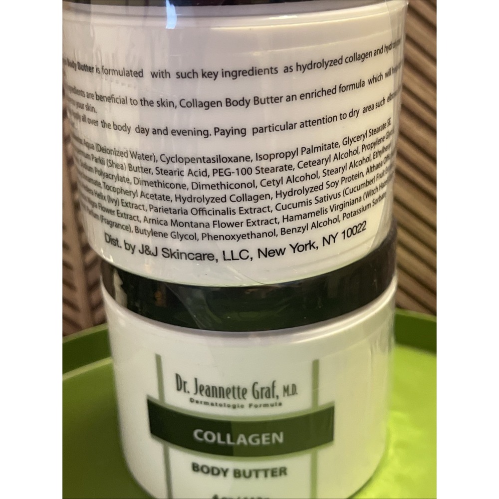 2 Dr. Jeannette Graf COLLAGEN Body Butter 4oz Factory Sealed - Picture 4 of 8